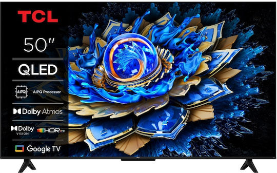 TCL Смарт Телевизор 50" 4K UHD QLED 50T69C HDR (2025)