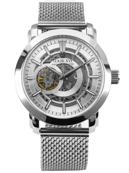 Louis XVI Uhr Batterie mit Metallarmband