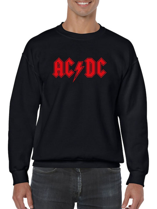 Lux In Tenebris Klassisches Sweatshirt mit AC/DC Logo