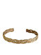 Kostibas Fashion Women's Bracelet made of Steel Gold Plated