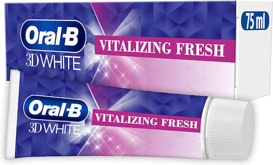 Oral-B 3d White Vitalizing Fresh Toothpaste for Whitening 75ml