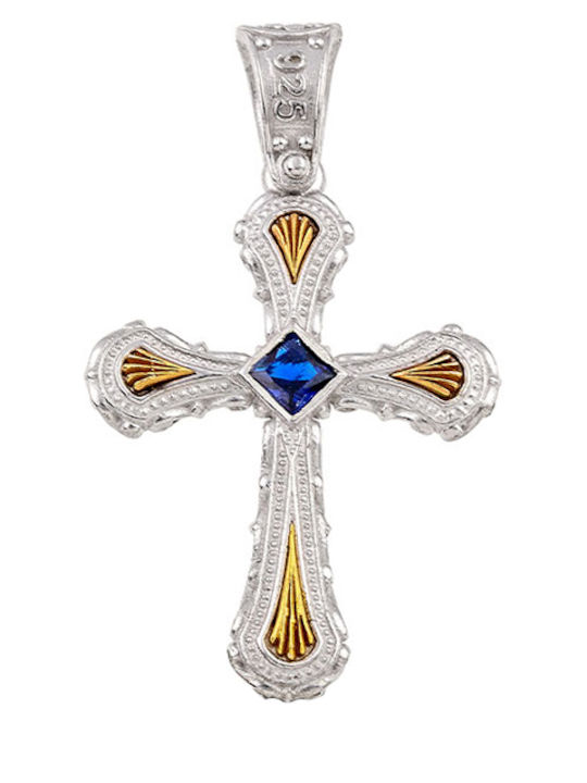 Dimitrios Exclusive Silver Gold Plated Cross