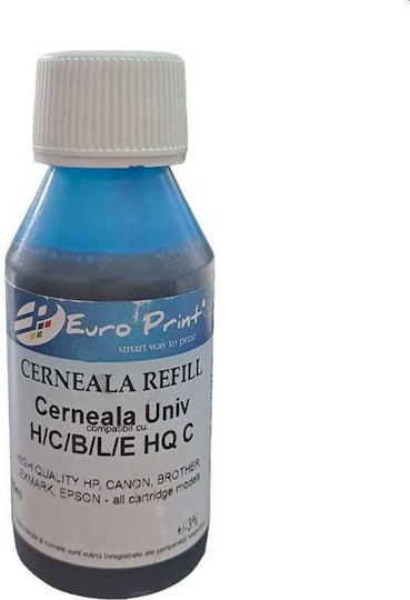 Universal Compatible Dye Ink Cyan 100 Ml Bottle