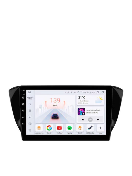 Sistem Audio Auto 2 DIN (Bluetooth/USB) Cu Ecran Tactil 10.2"