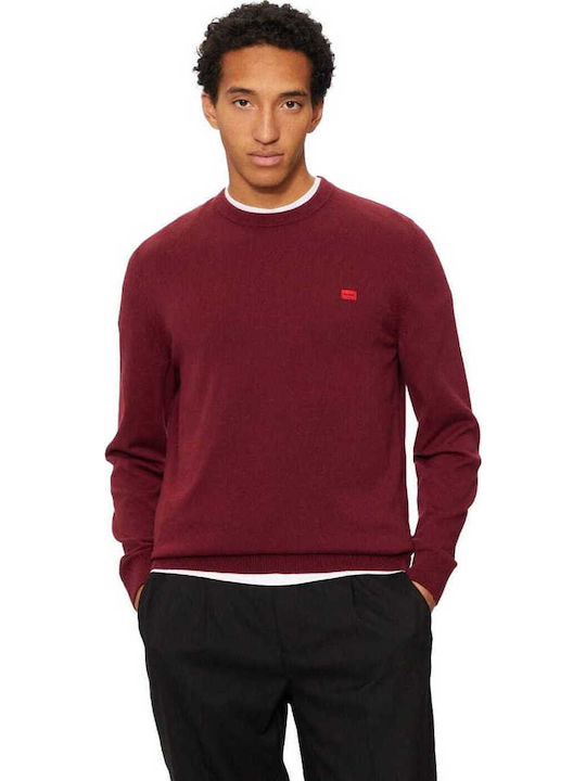 Hugo San Pullover Burgundy