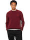 San Langarm-Pullover Burgundy
