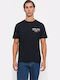 T-shirt Μαυρο