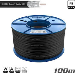Edision Καλώδιο Ομοαξονικό 1m 26-05-0053 Edision Καλώδιο Ομοαξονικό 1m 26-05-0053