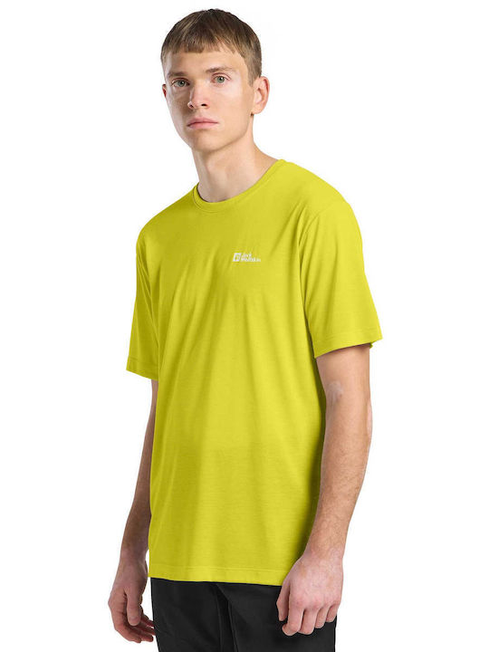Jack Wolfskin Kurzarmbluse Yellow