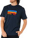 T-shirt Navy Μπλε
