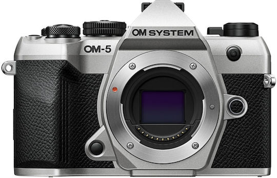 Olympus OM-5 II Безогледален Фотоапарат Тяло Сребрист