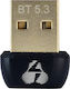 Powertech USB Bluetooth 5.3 Адаптер с Обхват 20м Сив (PT-1451)