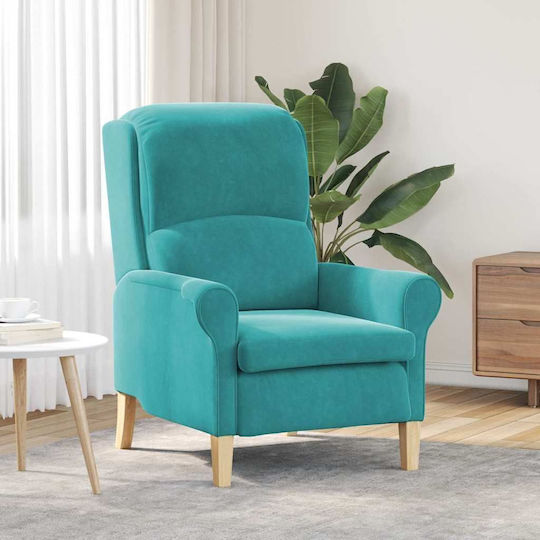Ohrensessel 76x94x102cm Turquoise Ohrensessel 76x94x102cm Turquoise