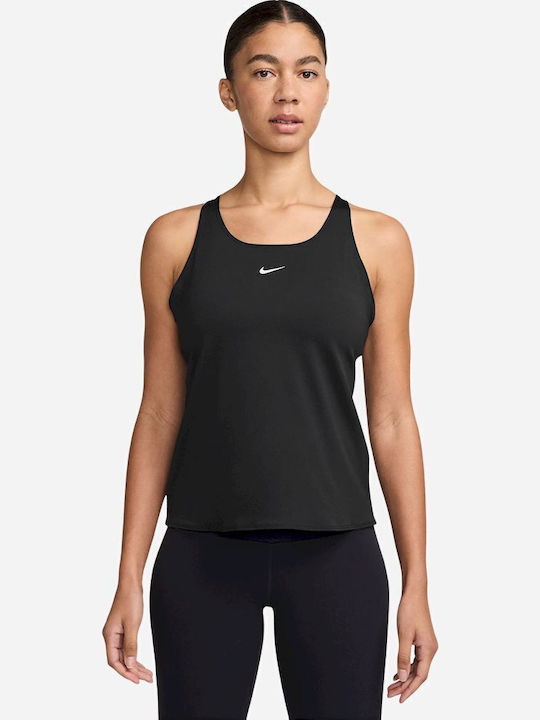 Nike Damen Sport Ärmellose Bluse Dri-Fit Schwarze