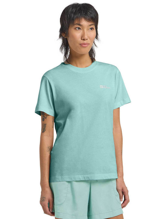 Jack Wolfskin Women's Blouse Cotton Short Sleev...