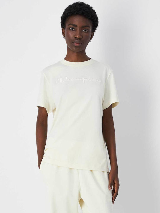 Champion Women's Oversized T-shirt Beige