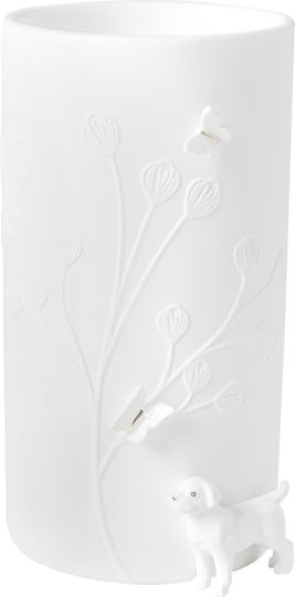 Raeder Decorative Vase White 3x3x17cm