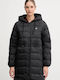 Women's Long Lifestyle Jacket for Winter Black
