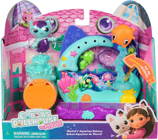 Spin Master Gabby's Puppenhaus MerCats Aquarium Balkon Für 3+ Jahre