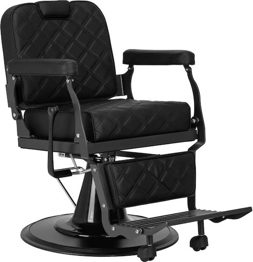 Barber Equipment Scaun Bărbierul Negru cu Înălțime Reglabilă