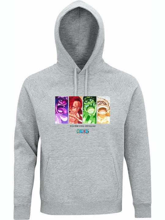 Unisex Bio-Baumwolle Kapuzenpulli Neue Vier Kai...