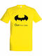 T-shirt Unisex " Ozzy Was Here Ozzy Osbourne Ft Batman " Lemon