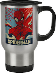 Koupakoupa Spiderman Kid Glass Thermos Stainles...