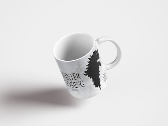 Digital Place Mug Ceramic White 330ml