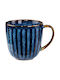 HP Becher Keramik Blau 330ml