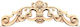 Wood Carving Solid Wood Central 30x9cm