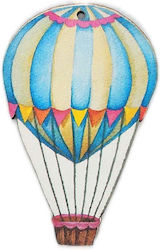 Holzhandwerksdekoration Holzballon Druckstück 70mm 1Stück 14-03