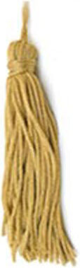 Tassels 8cm Set 5 Bucăți Buclă 6cm Auriu