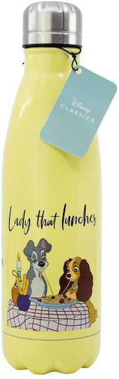 Disney Kids Movie Heroes Kids Water Bottle Thermos Stainless Steel with Screw Cap Non Spill 780ml