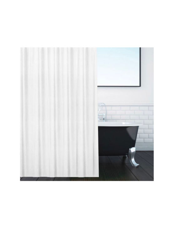 Shower Curtain Fabric 200x180cm Off White