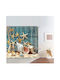 Perdea de Baie 180x180cm Starfish Shells Net