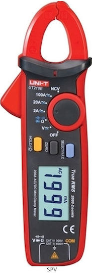 Clamp Meter Digital 100A AC True RMS with Test Leads SPV-09FH-5G4TY6