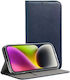 Techwave Book Δερμάτινο / Σιλικόνης Navy Μπλε (Realme C75, TechWave)