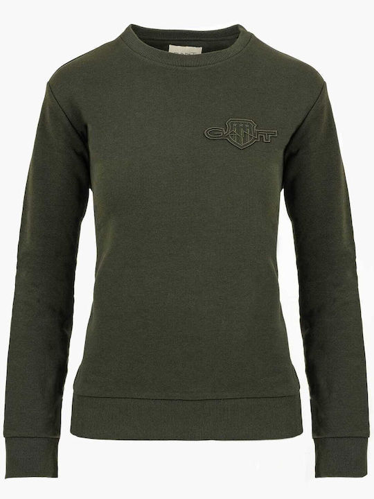 Damen Bluse Baumwolle Green
