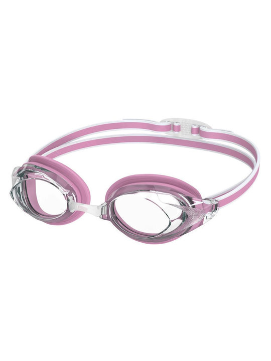 Speedo Swimming Goggles Adults with Anti-fog Lenses Pink