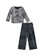 Kids' Set with Pants Winter 2pcs Black