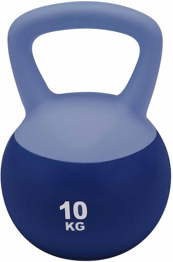 Body Sculpture Kettlebell Body Soft Kettlebell 10 Kg Blue Unisex