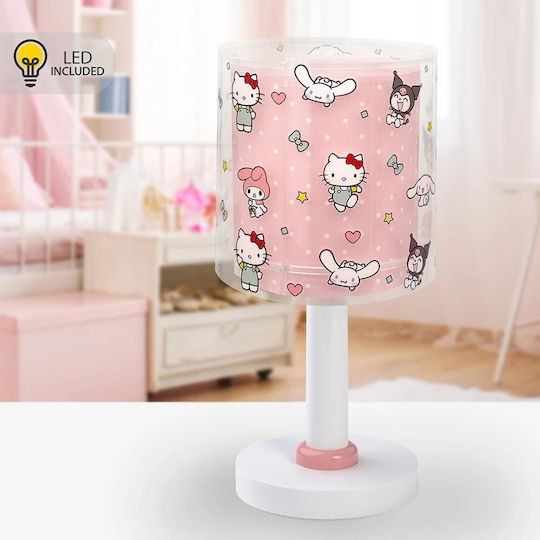 Ango Led Kids Decorative Lamp Pink 16x16x2εκ.