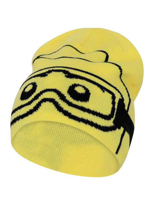 Beanie Kids Beanie Knitted Yellow