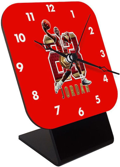 Koupakoupa Wooden Desktop Clock Jordan 23