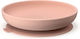 Ekobo Baby Food Plate made of Silicone Pink