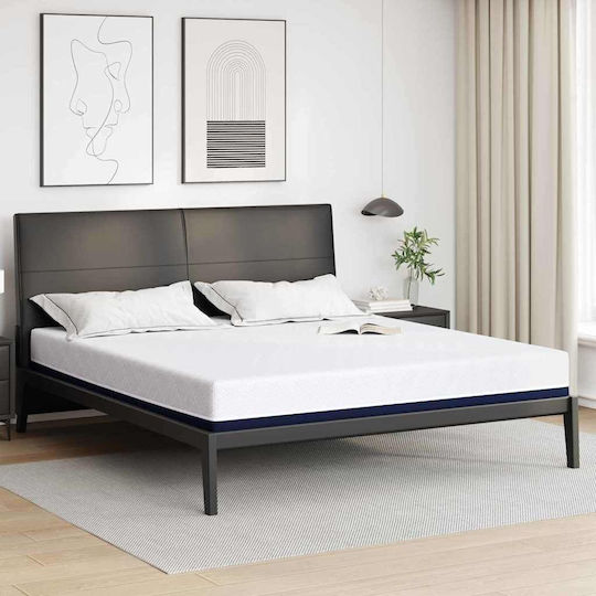 vidaXL Matratzentopper King Size Polyester 200x200cm