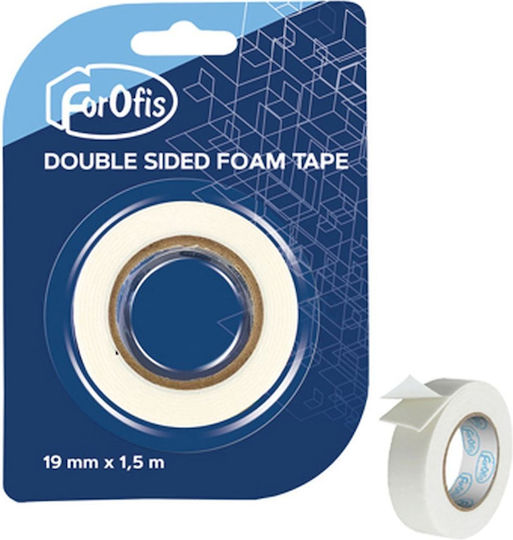 Klebeband Forofis Schaumstoffband Doppelseitig 19mm X 1.5m