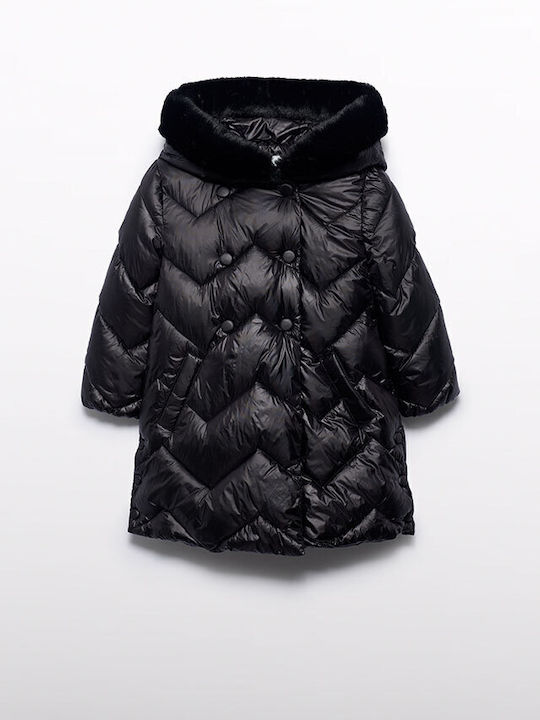 Abel & Lula Kids' Casual Jacket Long with Hood ...