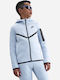 Jachetă Sport Pentru Copii  Tech Fleece Fleece Cu Glugă Albastră Sportswear Tech
