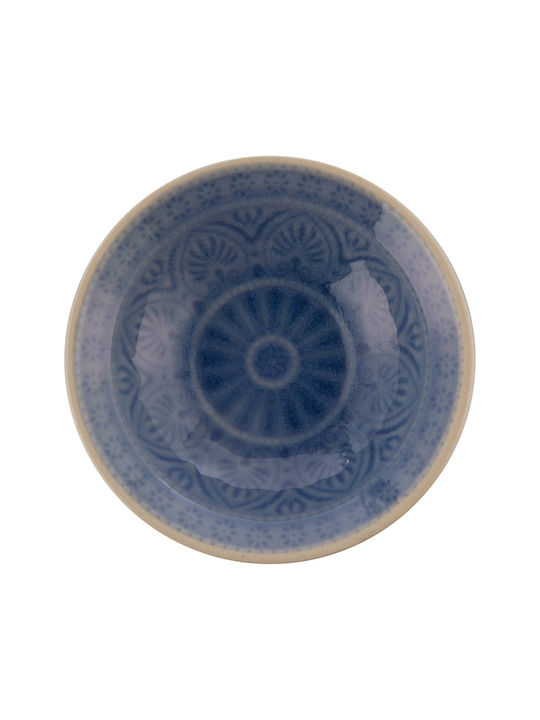 Butlers Sumatra Serving Bowl Round Ceramic Blue...